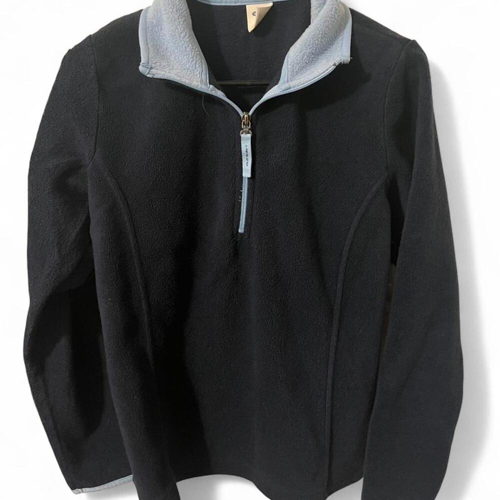 Navy and light blue Old Navy Quarterzip